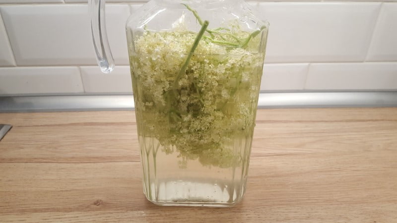 Elderflower cordial