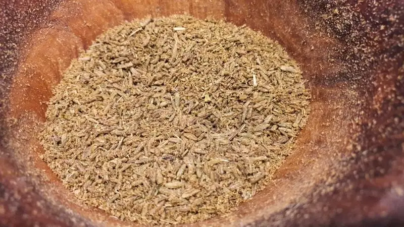 Freshly ground cumin