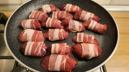 Bacon wrapped chicken livers recipe 4