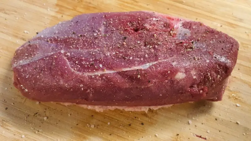 Seasoned duck breast