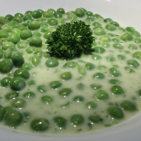 Green pea stew