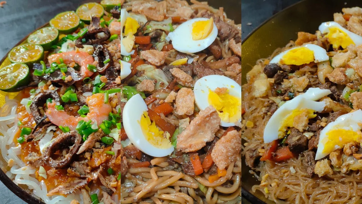 3 types of pancit