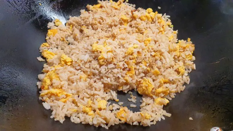 Simple Yet Delicious Egg Fried Rice - Jumping Pumpkin