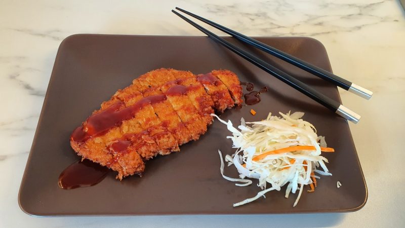 Tonkatsu plate