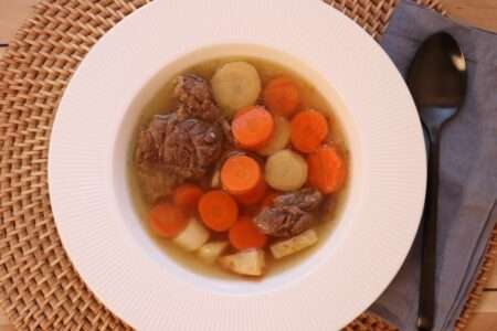 Hungarian beef soup
